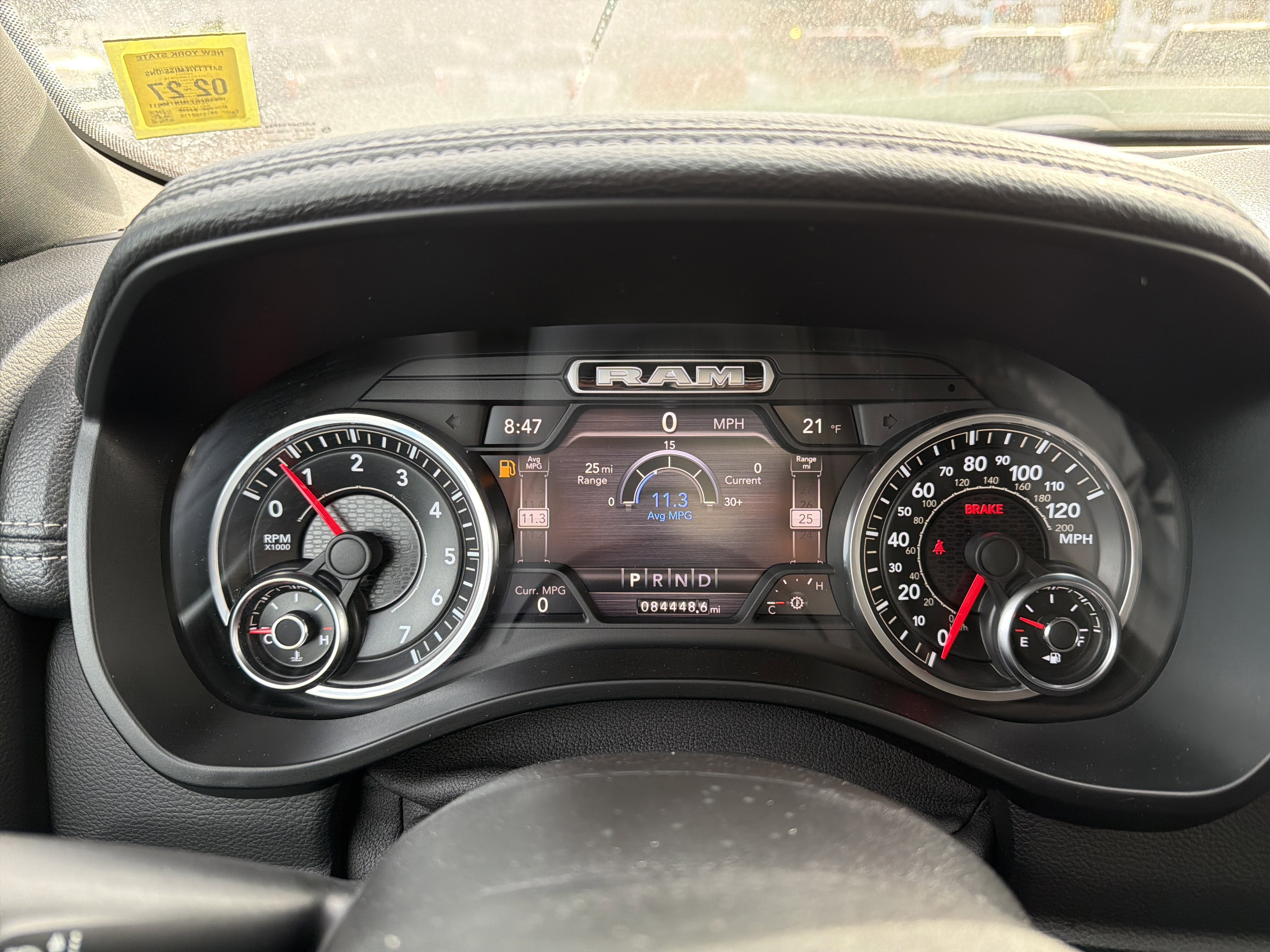 2021 RAM 1500 Laramie Crew Cab 4x4 6'4" Box