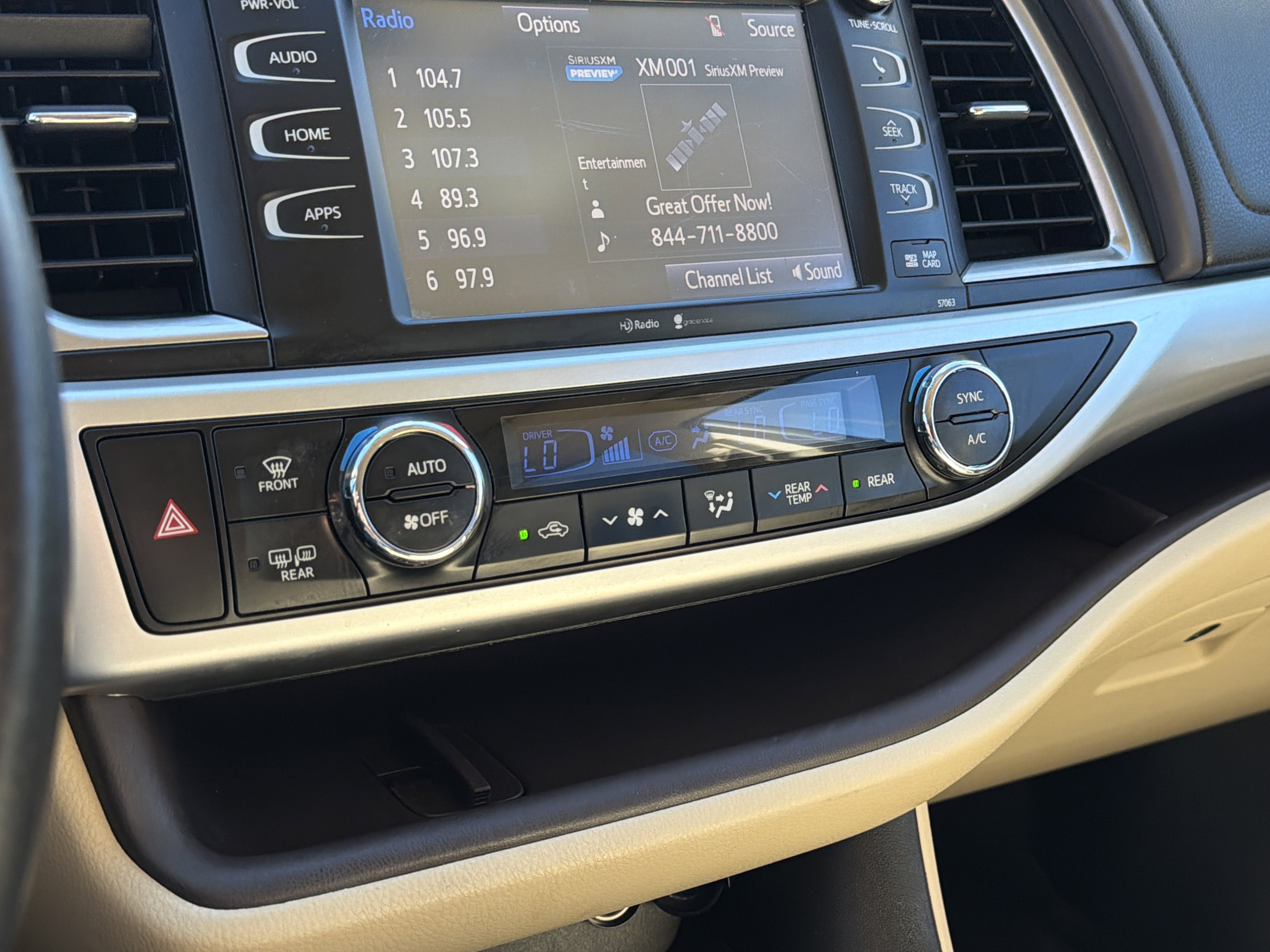 2015 Toyota Highlander XLE V6