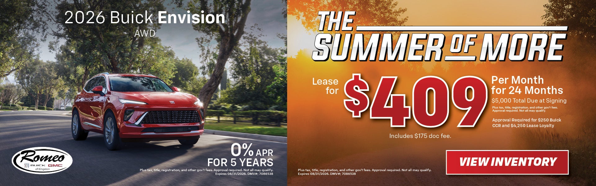 The Summer of More - 2026 Buick - Envision AWD