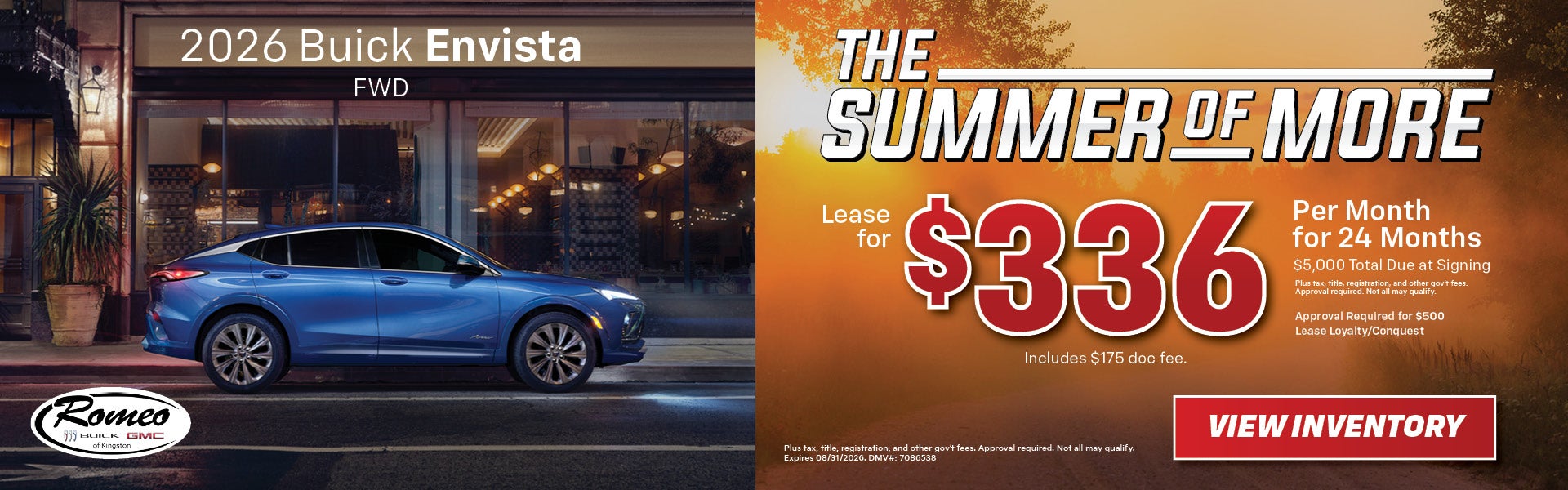 The Summer of More - 2026 Buick - Envista AWD