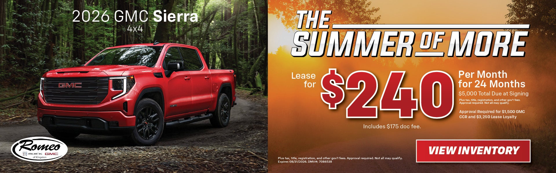 The Summer of More - 2026 GMC Sierra - Elevation AWD