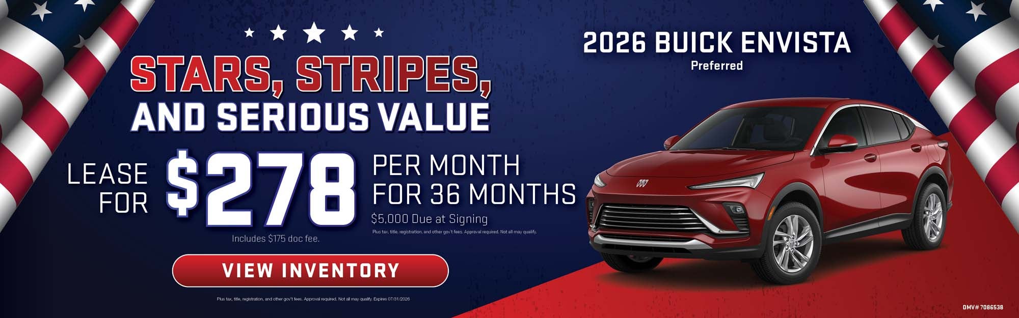 July 2026 Envista offer