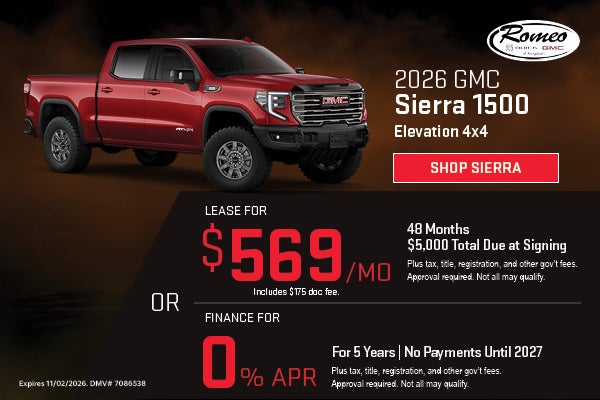 2026 GMC Sierra