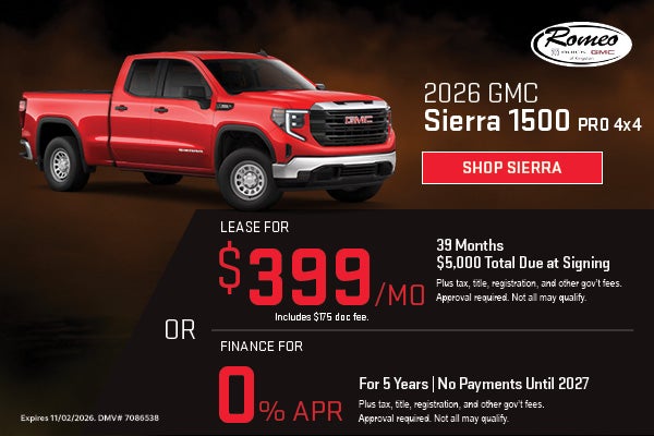 2026 GMC Sierra 1500